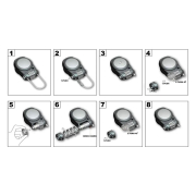 Sajla za zaključavanje sa šifrom Kappa KS220