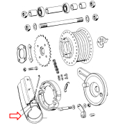 Unutrašnja guma 2.25x16" Trajal