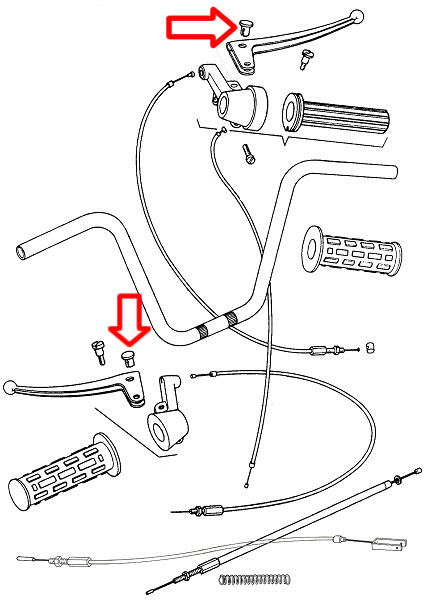 Svornjak ručke Tomos 8x14 mm
