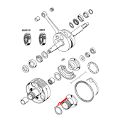 Seger kvačila Tomos A3 A35 fi 26 mm