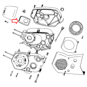 Deklica kvačila Tomos APN nikl