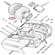 Cilindar bez klipa Tomos A3 fi 38 mm China