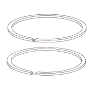 Karika 41x1,5 mm DS Tomos