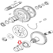 Semering 35x47x7 mm Huber