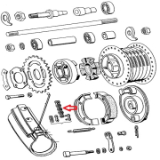 Lanac Favorit 415 - 102 linka Tomos