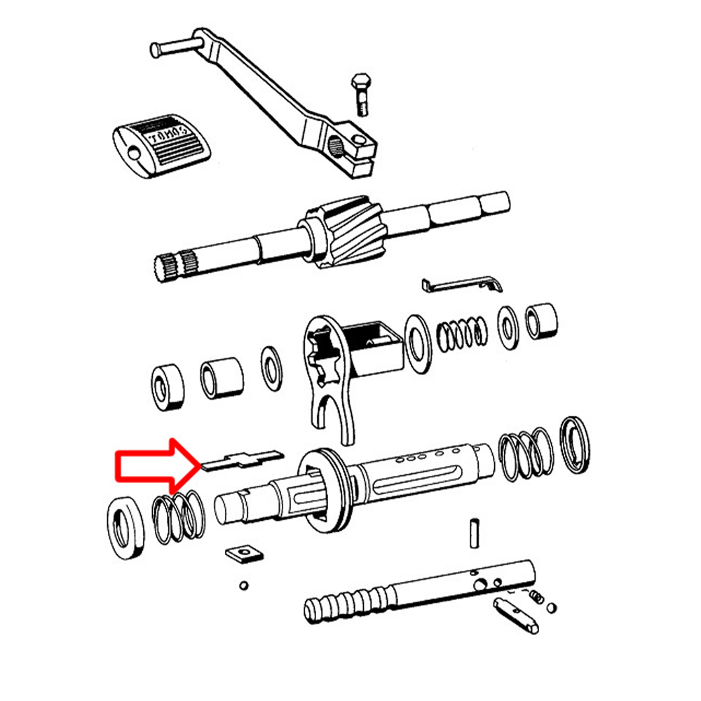 Kajla na biraču stepenasta Tomos or