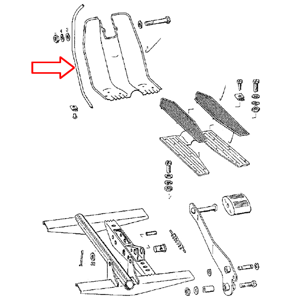Keder vetrobrana sivi-1,6 metara