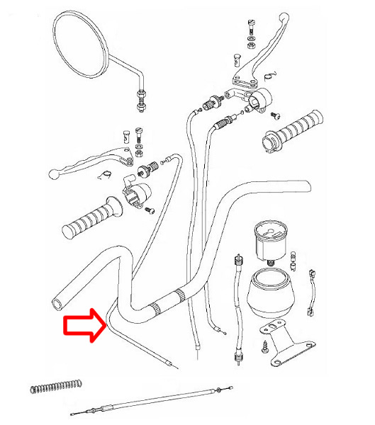 Sajla kvačila Tomos APN6 4 lamele novi tip sa krivinom