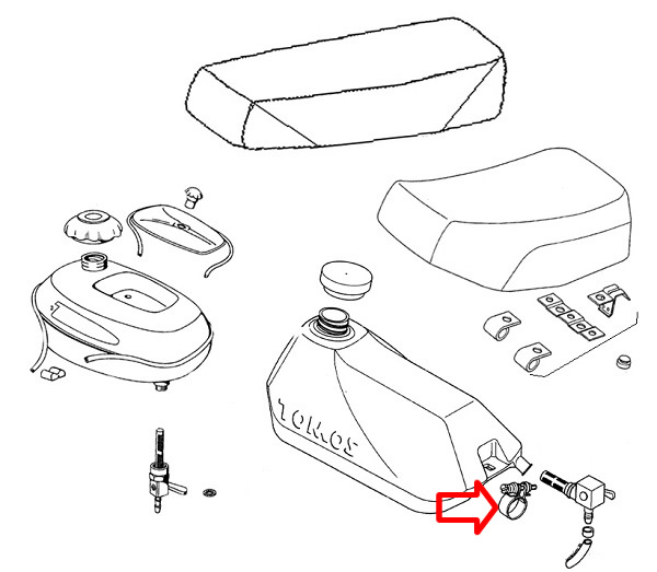Šelna slavine Tomos APN6 12-22 mm