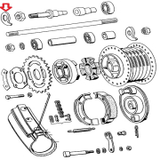 Zatezač lanca Tomos APN velika rupa