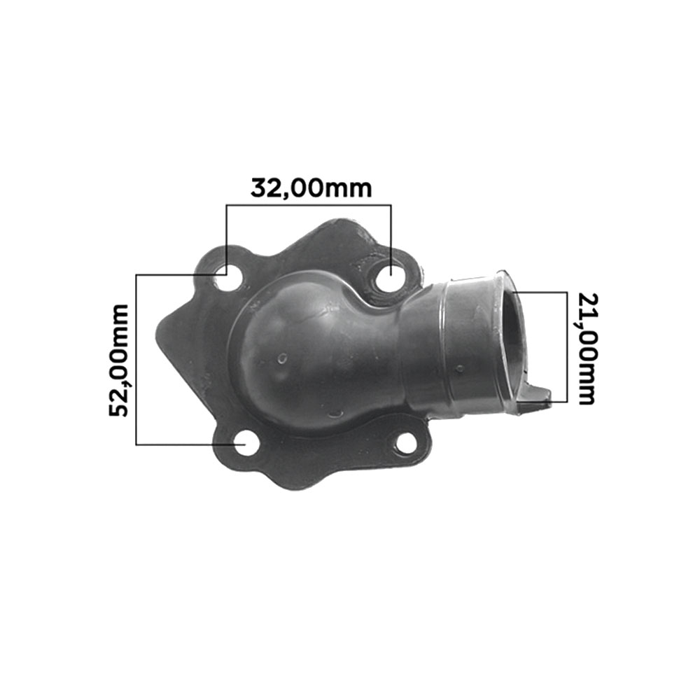 Grlo karburatora Kineski skuter Minarelli horizontalni 50cc 2T