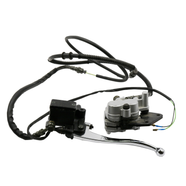 Kočioni cilindar prednji sa kočionom čeljusti i crevom / 2 klipa L=195 CN