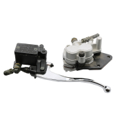 Kočioni cilindar prednji sa kočionom čeljusti i crevom / 2 klipa L=195 CN