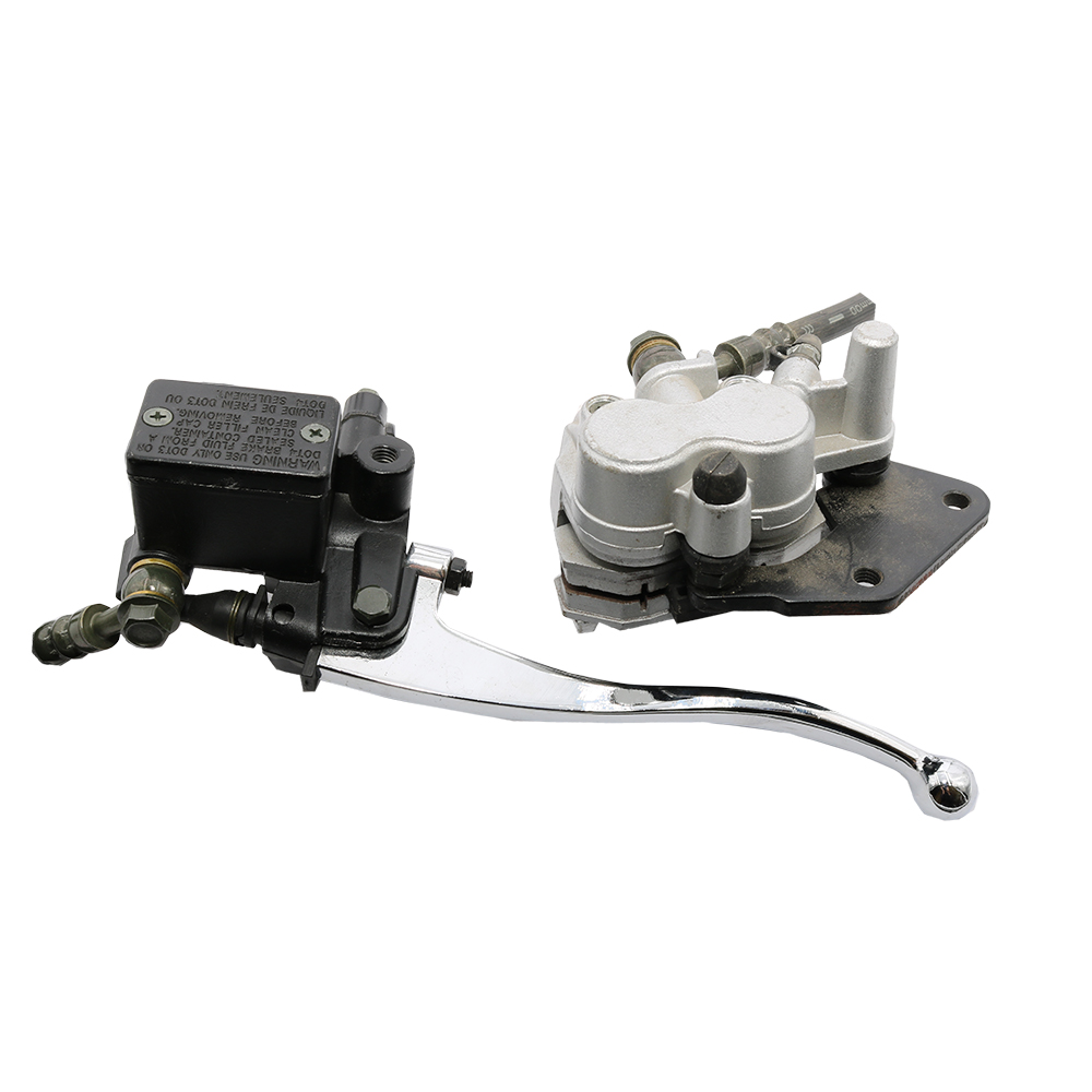 Kočioni cilindar prednji sa kočionom čeljusti i crevom / 2 klipa L=195 CN