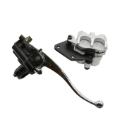 Kočioni cilindar prednji sa kočionom čeljusti i crevom / 2 klipa L=195 CN