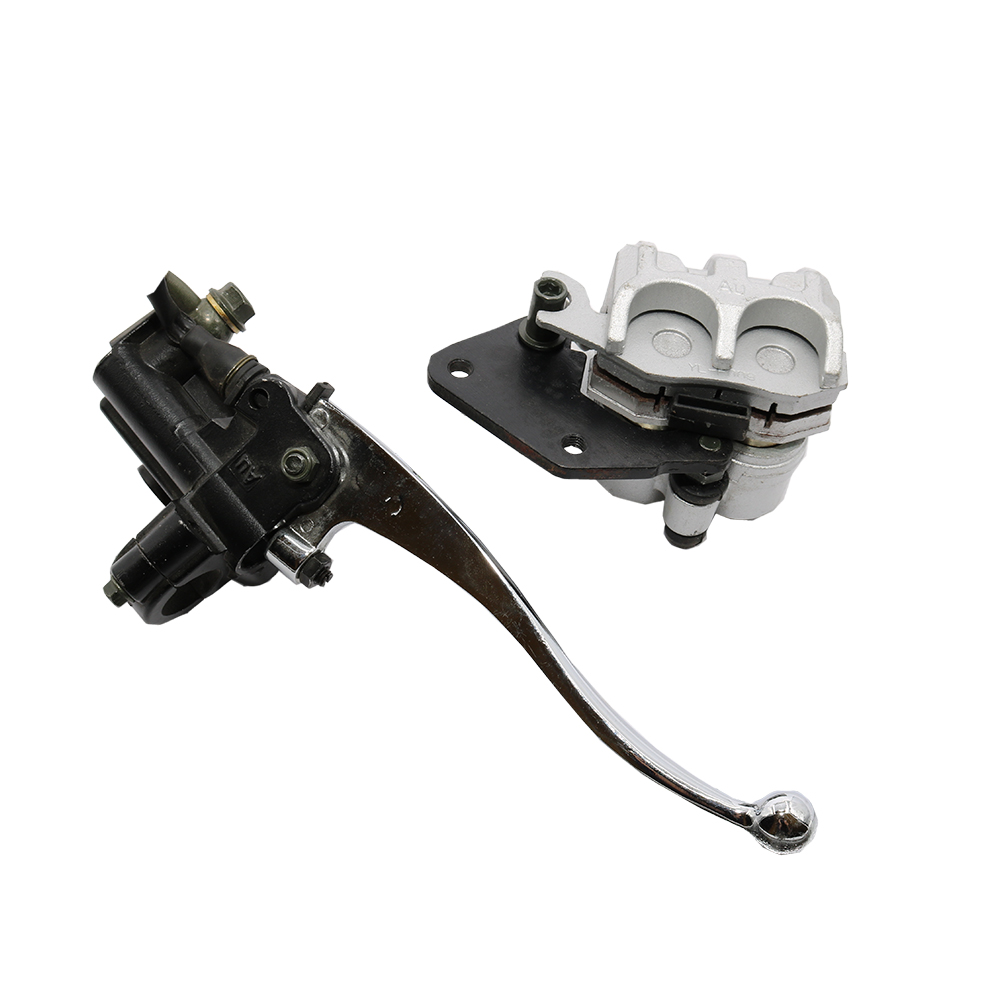 Kočioni cilindar prednji sa kočionom čeljusti i crevom / 2 klipa L=195 CN