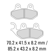 Disk pločice SYM SIMPLY 125 FDB2190EF