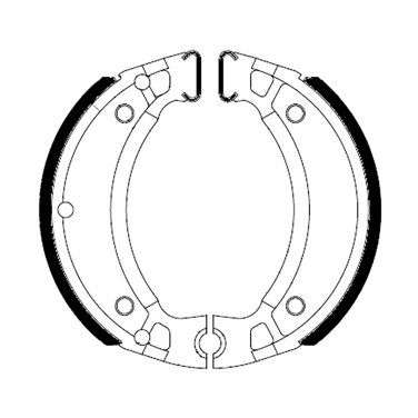 Pakne CPI Keeway MBK Yamaha 110x25 RMS