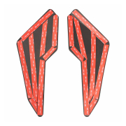 Bočne zaštite maske zadnje Honda ADV 350 (22-25) GP KOMPOZIT