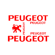 Nalepnice Peugeot kpl