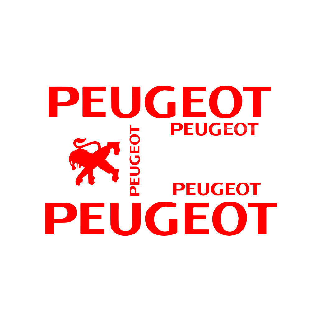 Nalepnice Peugeot kpl