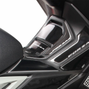 Nalepnice tunela crne Honda Forza 250/350 (18-24) GP KOMPOZIT