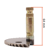 Zupčanik kurble polumesec GY6 50cc 4T dugačka osovina 64mm