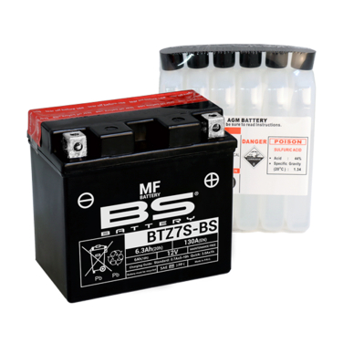 Akumulator BS 12V 6Ah gel BTZ7S-BS desni plus (113x70x105) 130A