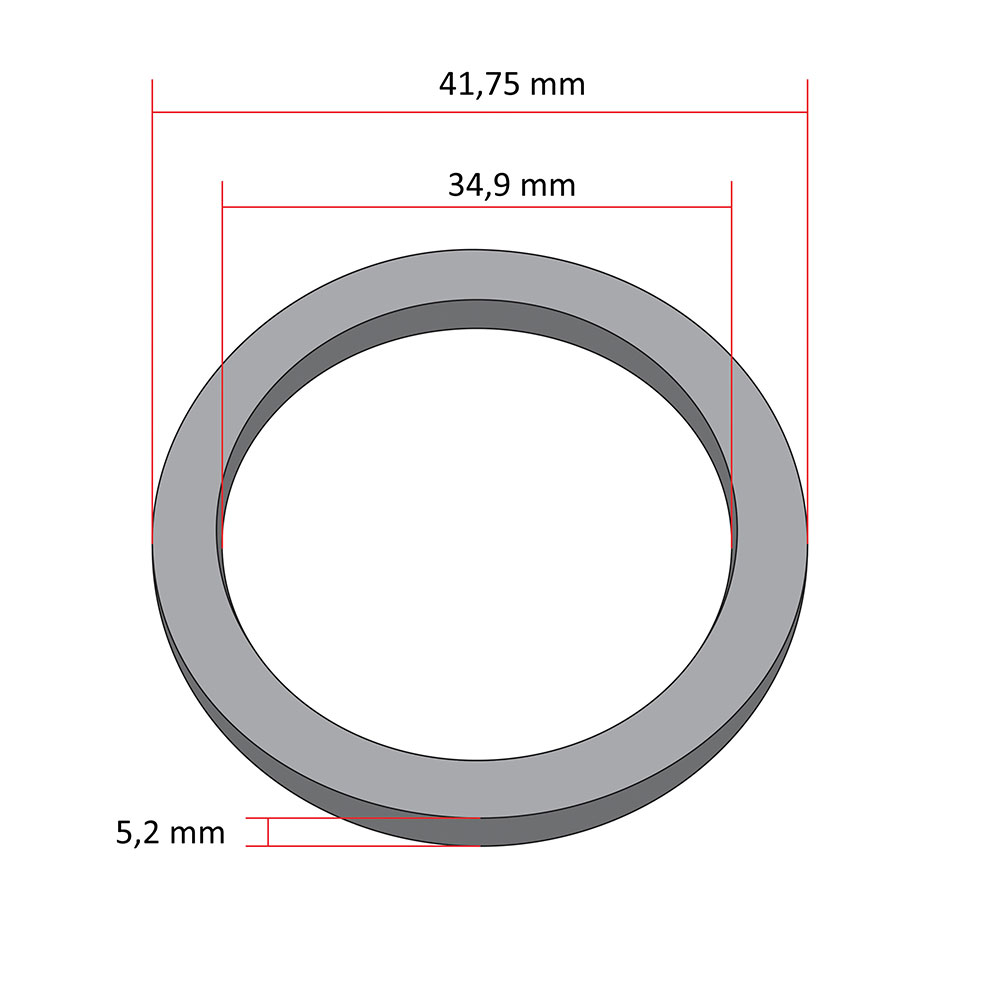 Dihtung auspuha prsten (34,9x41,7x5,2)  Athena