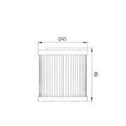 Filter ulja HF563 Hiflo