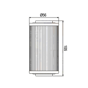 Filter ulja HF556 Hiflo