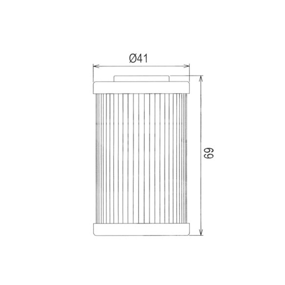 Filter ulja HF155 Hiflo