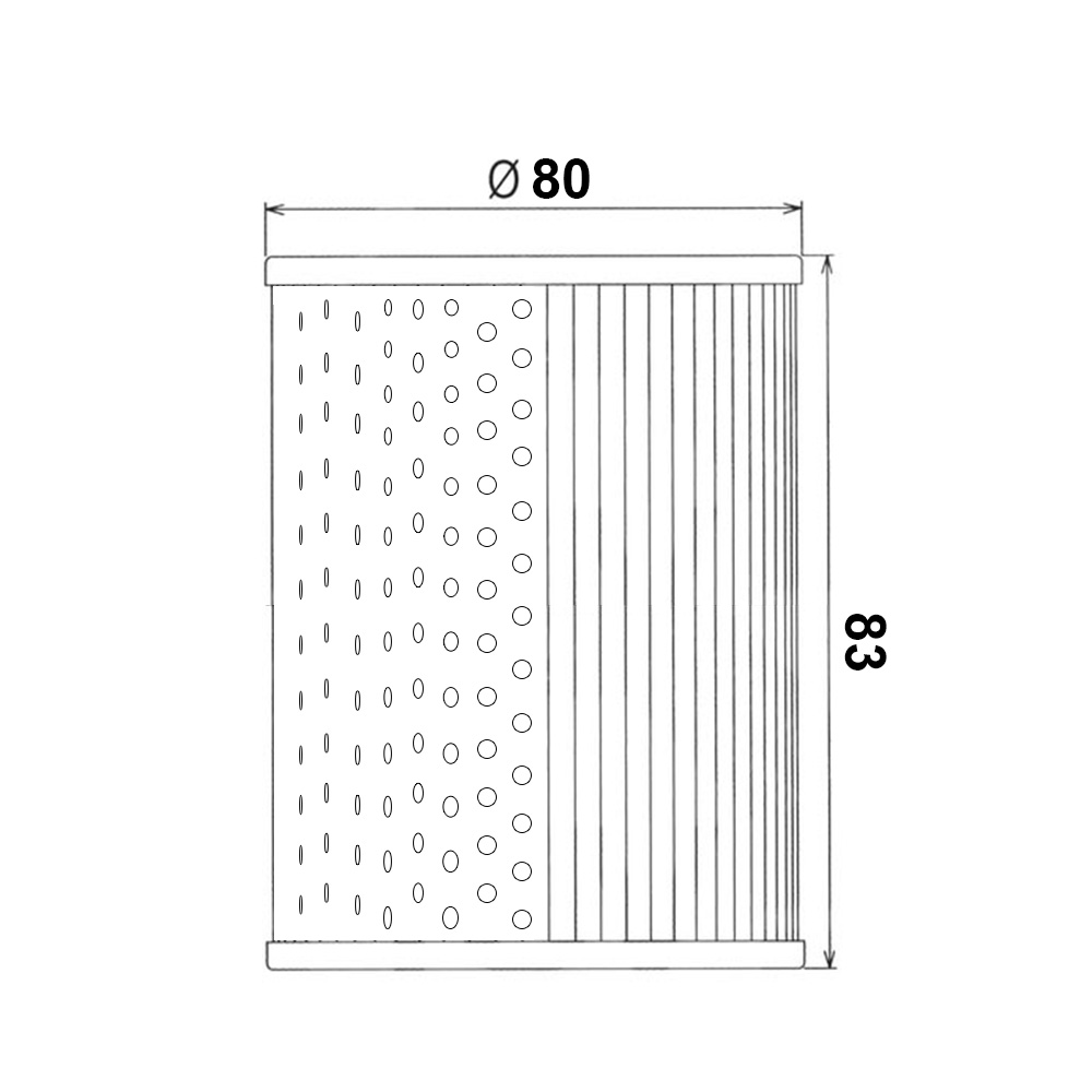 Filter ulja HF126 Hiflo