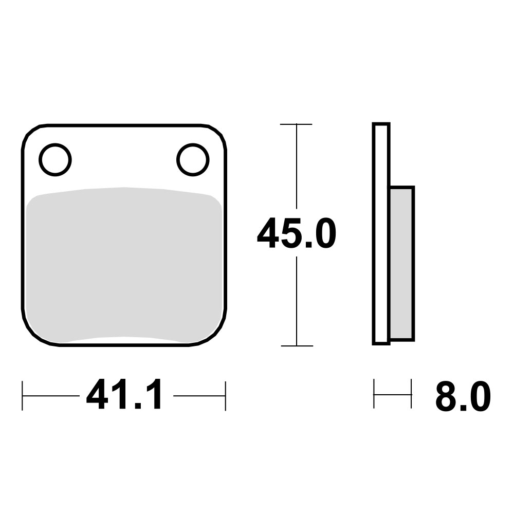 Disk pločice za motocikle TRW MCB510 ( ORGANIC )
