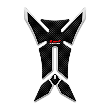 Nalepnica rezervoara TANK PAD X model bela GP KOMPOZIT