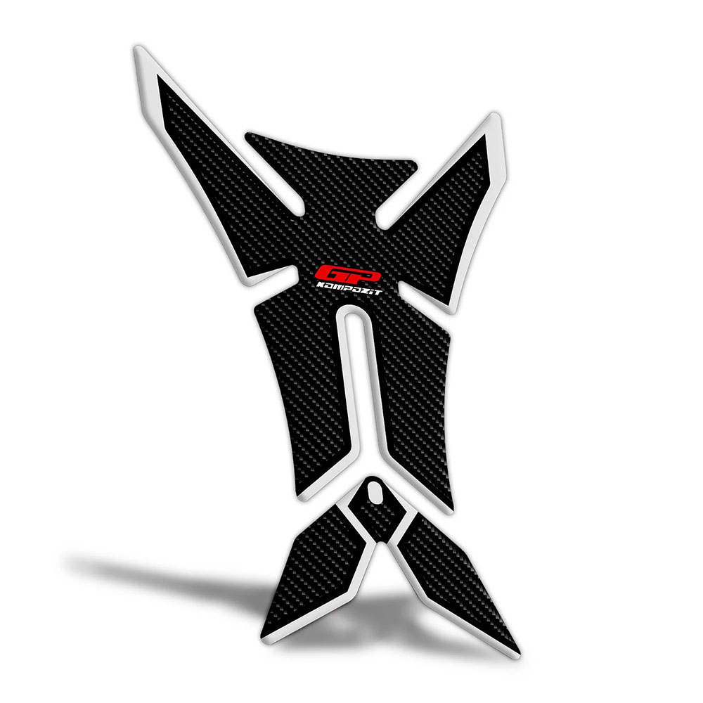 Nalepnica rezervoara TANK PAD X model bela GP KOMPOZIT