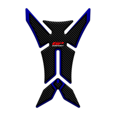 Nalepnica rezervoara TANK PAD X model plava GP KOMPOZIT