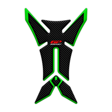 Nalepnica rezervoara TANK PAD X model zelena GP KOMPOZIT