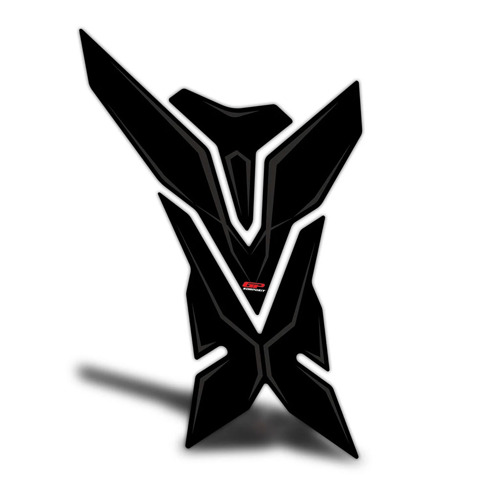 Nalepnica rezervoara TANK PAD Y model crna GP KOMPOZIT