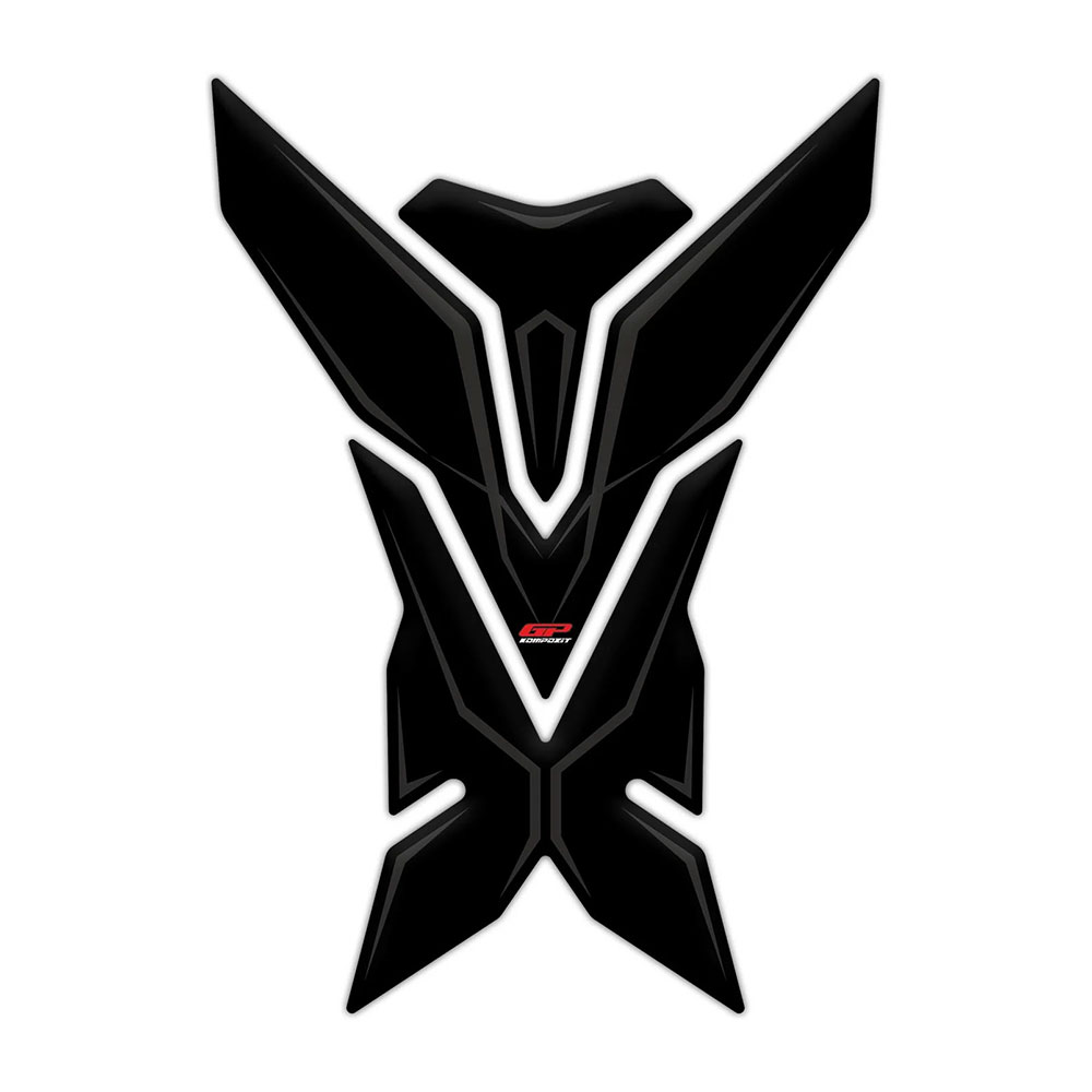 Nalepnica rezervoara TANK PAD Y model crna GP KOMPOZIT