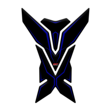 Nalepnica rezervoara TANK PAD Y model plava GP KOMPOZIT