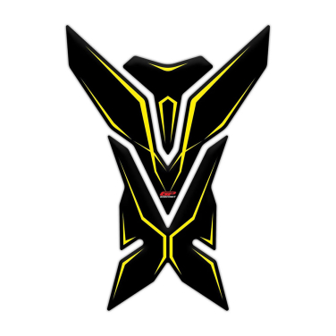 Nalepnica rezervoara TANK PAD Y model žuta GP KOMPOZIT