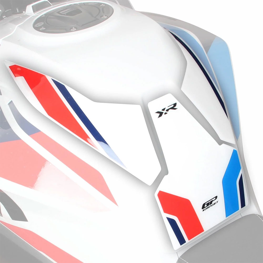 Nalepnice rezervoara TANK PAD set BMW M 1000 XR (23-24) plavo belo crvena GP KOMPOZIT