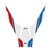 Nalepnice rezervoara TANK PAD set BMW M 1000 XR (23-24) plavo belo crvena GP KOMPOZIT