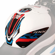 Nalepnice rezervoara TANK PAD set BMW S 1000 RR (19-24) plavo belo crvena GP KOMPOZIT
