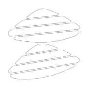 Nalepnice rezervoara TANK PAD bočne providne GP KOMPOZIT