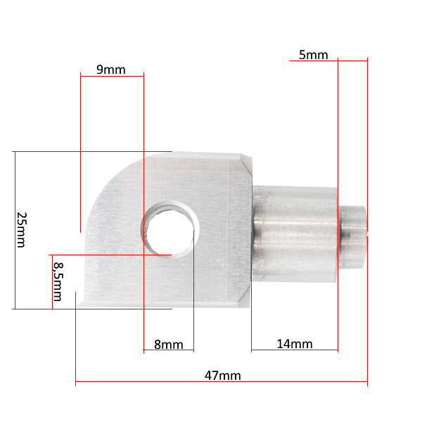 Nosač fazastera(Yamaha prednji) TRW MCF350