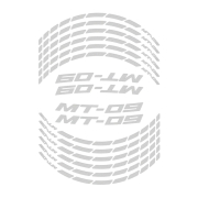 Traka za felne ukrasna Yamaha MT-09 (13-23) siva GP KOMPOZIT