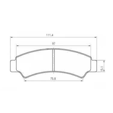 Disk pločice prednje C FORCE 500 / 600 CF MOTO