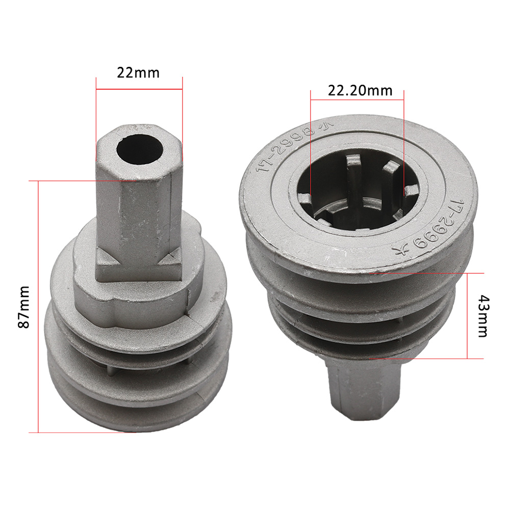 Nosač noža Castelgarden samohodna a: 22,2 b: 87 c: 43 mm